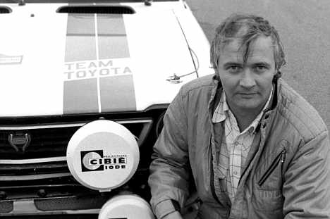 Til ære for nyligt afdøde Ove Andersson præsenteres en række af hans originale rallybiler, dog ikke denne Corolla GT Coupé, som han poserer ved på dette billede fra 1975, men derimod en Celica, som teamet anvendte med forskellige motorer fra 1,6 liter med 140 HK op til 2 liter med 240 HK i perioden 1972-1975.